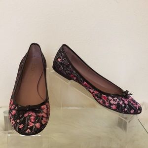 Red Valentino floral ballet flats
